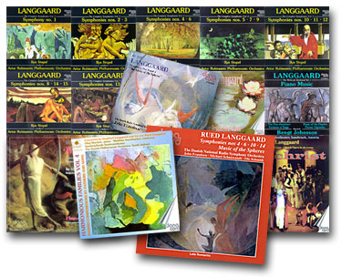 Rued Langgaard: Complete Symphonies DACOCD 404-410